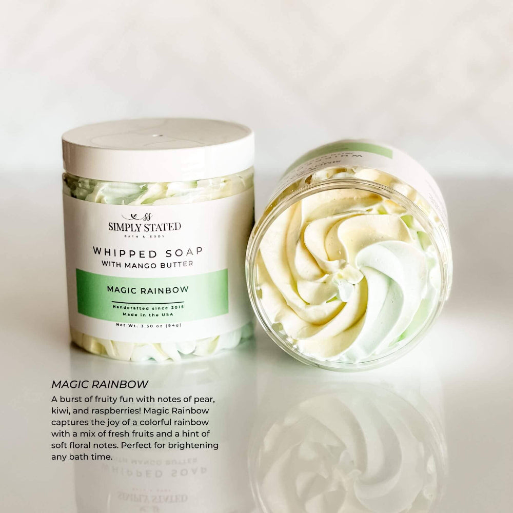 Whipped Soap: Magic Rainbow, Shopsweetluluss