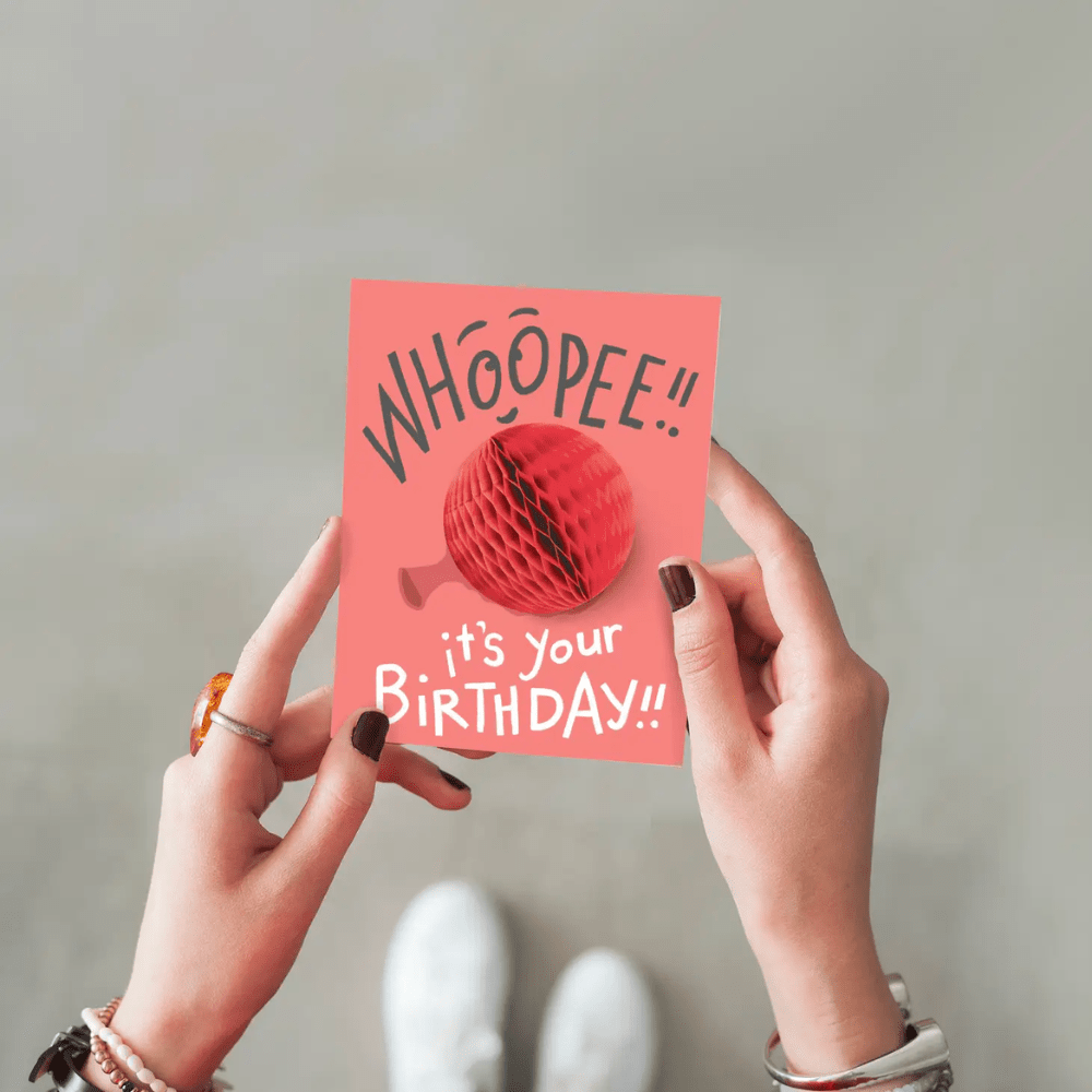 "Whoopee" Birthday Card - Shopsweetluluss