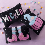 Pumpkin Witch Hook Pillow, Shopsweetluluss
