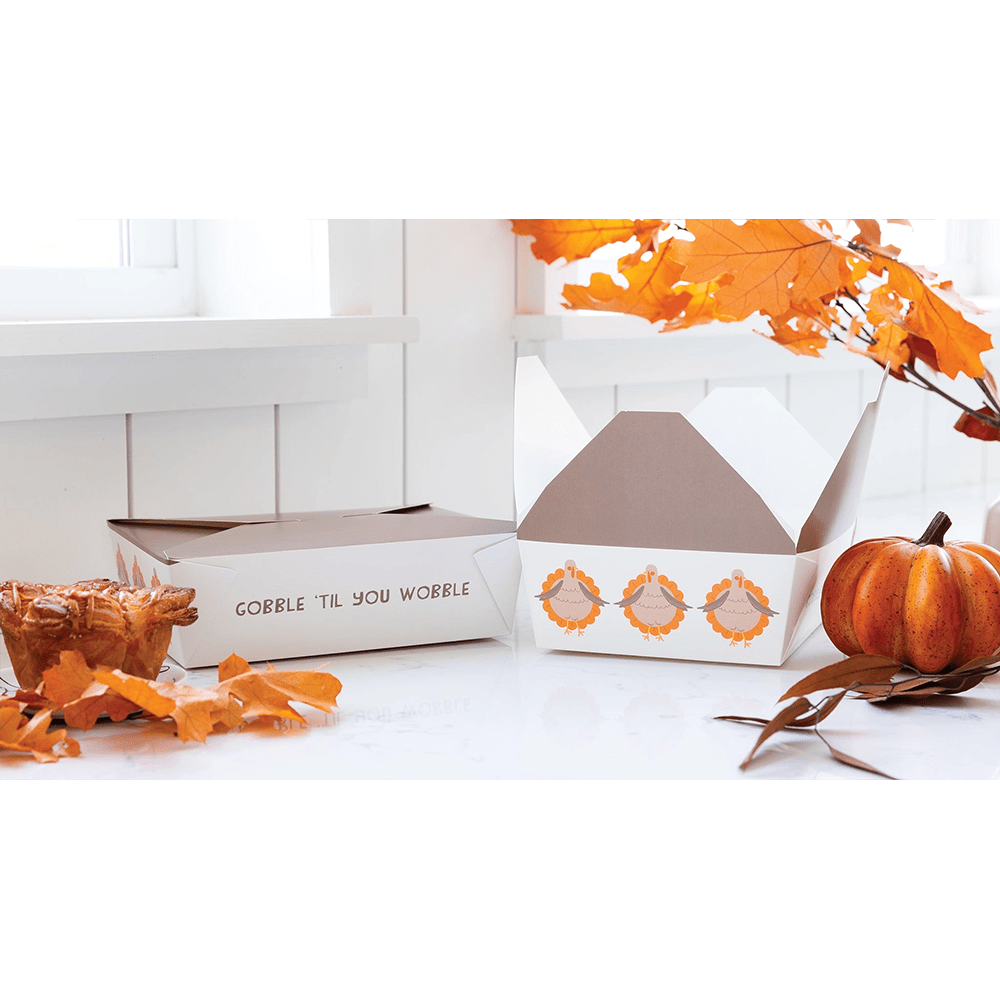Wobble and Gobble Take Home Boxes, Shopsweetluluss