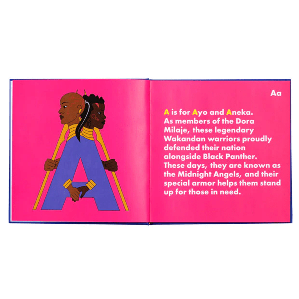 Women Superhero Legends Alphabet Book, Shopsweetluluss