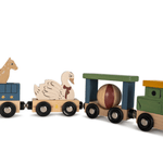 Wooden Magnetic Train Set - Circus, Shopsweetluluss