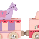 Wooden Magnetic Train Set - Unicorn, Shopsweetluluss