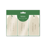 Christmas Greetings Wooden Gift Tag Set - Shopsweetluluss