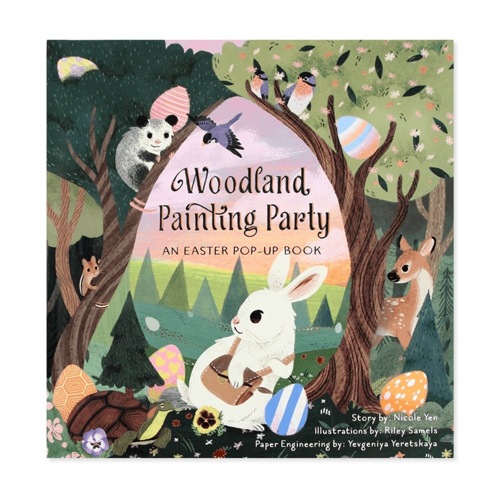 Woodland Painting Party: An Easter Pop-up Book, Shopsweetluluss