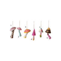 Wool Felt Mushroom Ornament - 6 Style Options, Shopsweetluluss