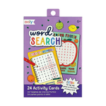 Word Search Activity Cards - Set of 24, Shopsweetluluss