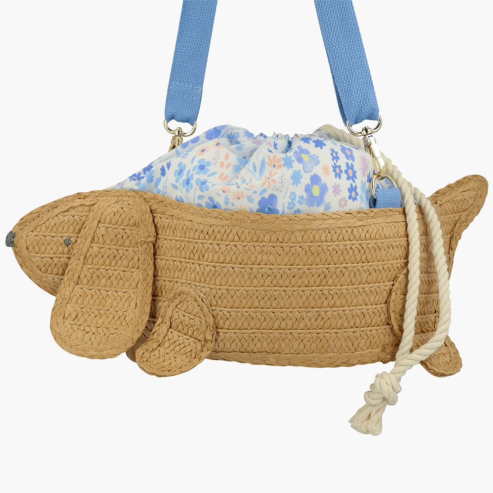 Woven Sausage Dog Bag, Shopsweetluluss