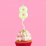 Bubble Candle, Pastel Yellow - #8, Shopsweetluluss
