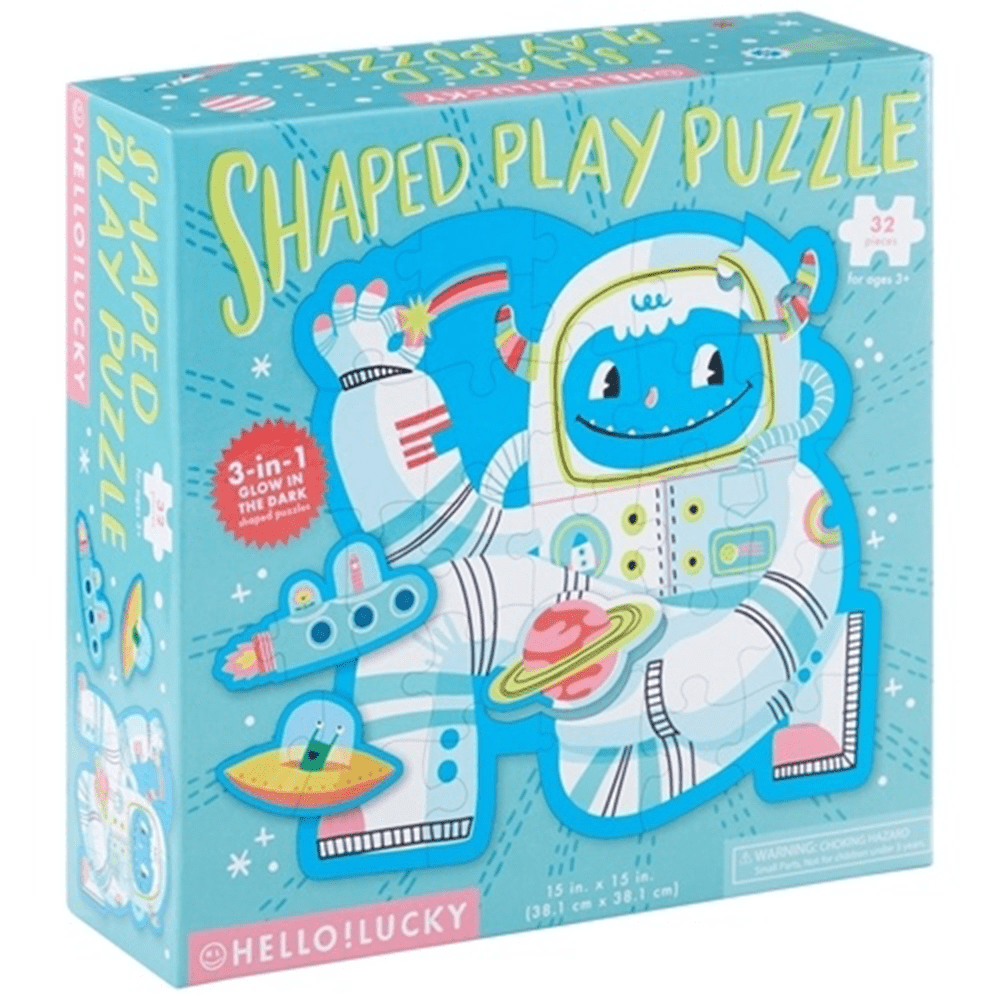 Yeti Shaped Play Puzzle, Shopsweetluluss
