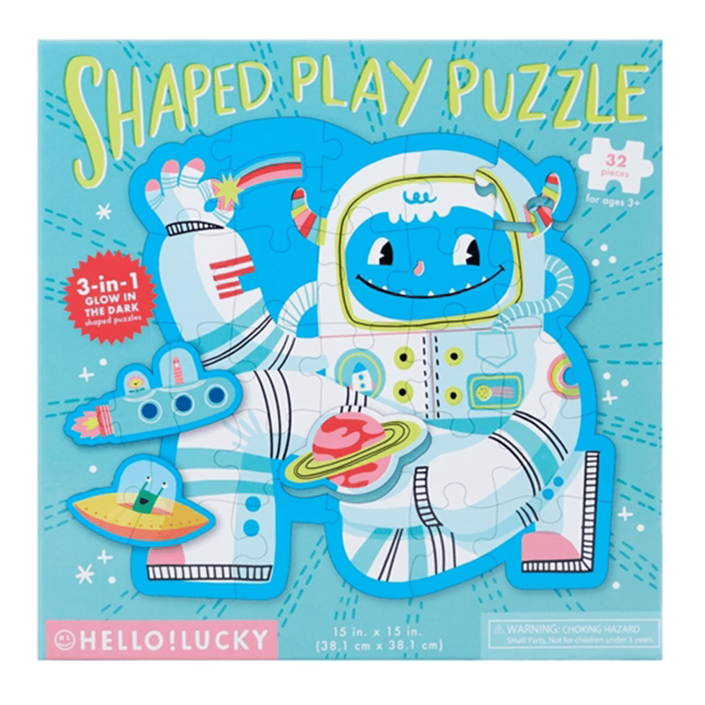 Yeti Shaped Play Puzzle, Shopsweetluluss