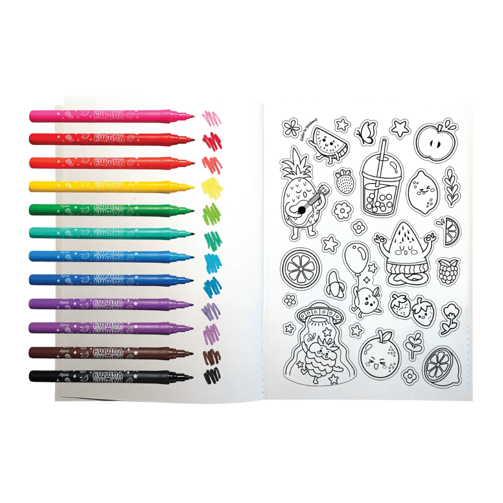 Yummy Yummy Scented Coloring Kit, Shopsweetluluss