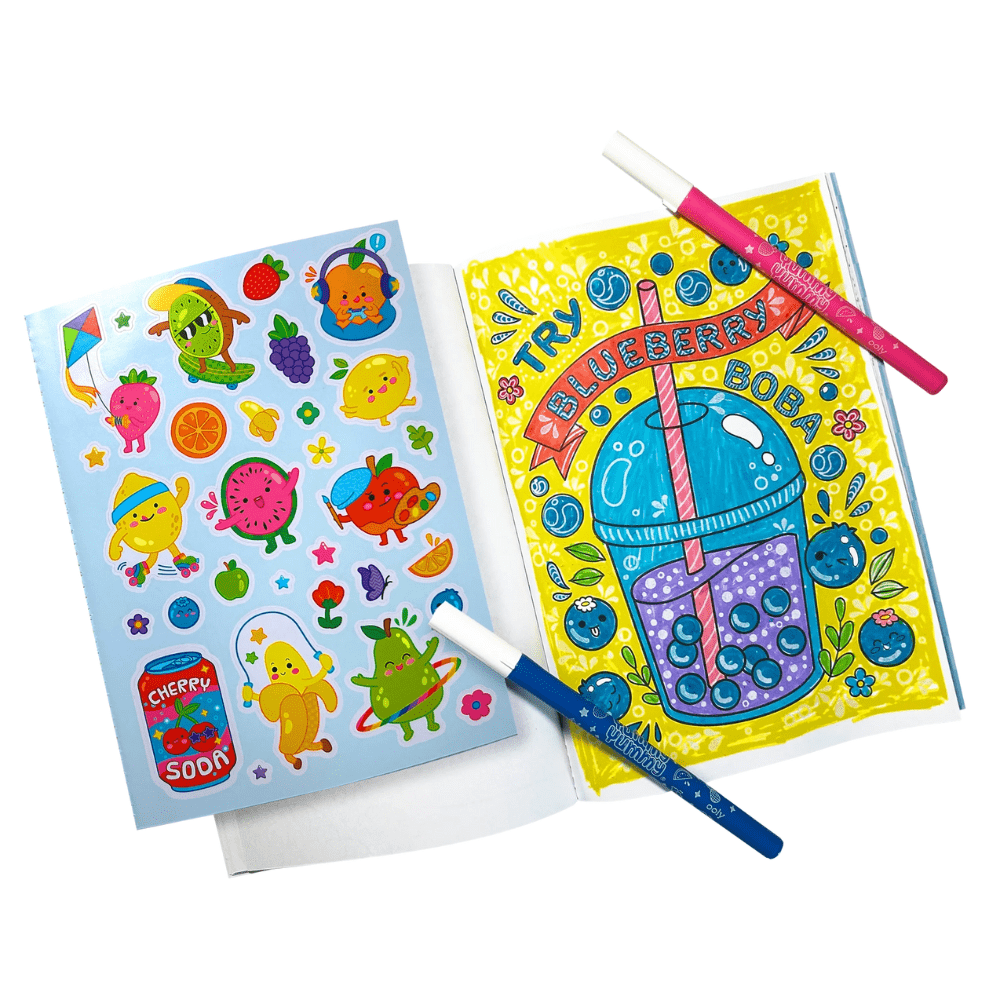 Yummy Yummy Scented Coloring Kit, Shopsweetluluss