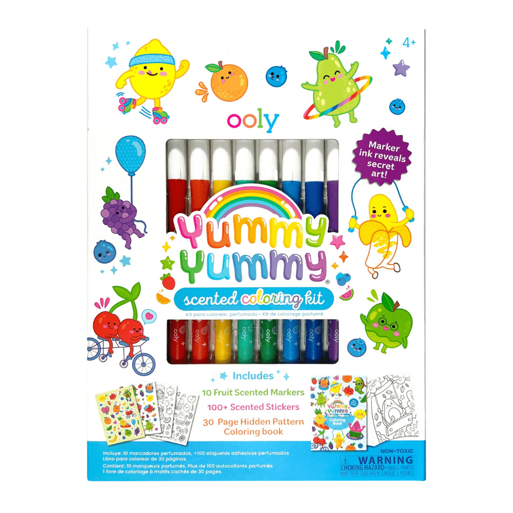 Yummy Yummy Scented Coloring Kit, Shopsweetluluss