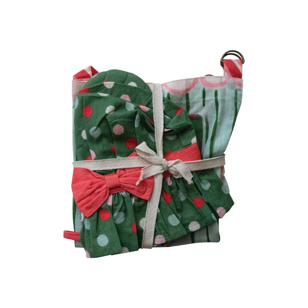 "Mrs Claus" Child Apron Set, Shopsweetluluss