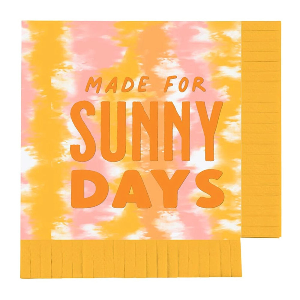 "Sunny Days" Cocktail Napkins, Shopsweetluluss