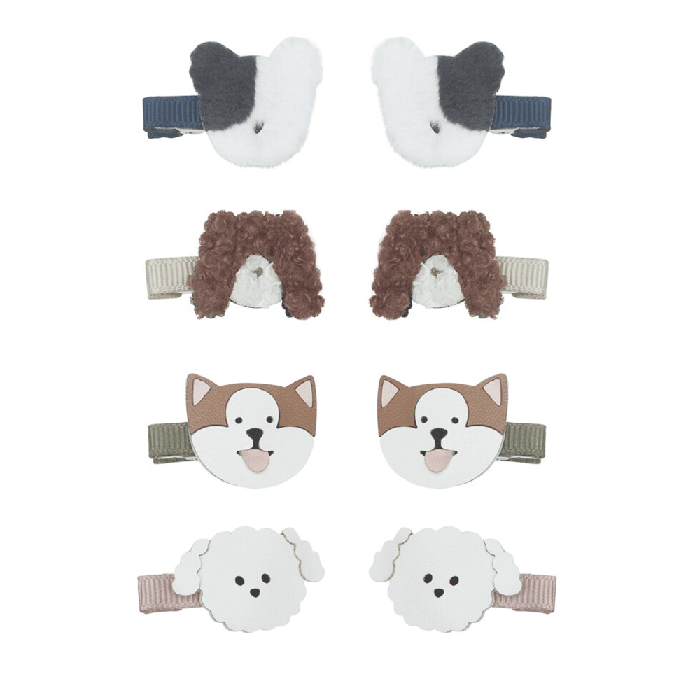 Puppy Mini Hair Clips, Shopsweetluluss