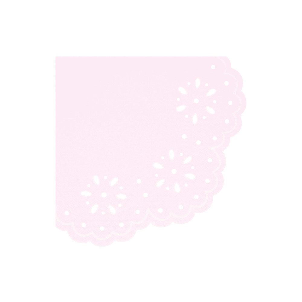 Meri Meri Broderie Anglaise Lace Multi Large Napkins, Shopsweetluluss