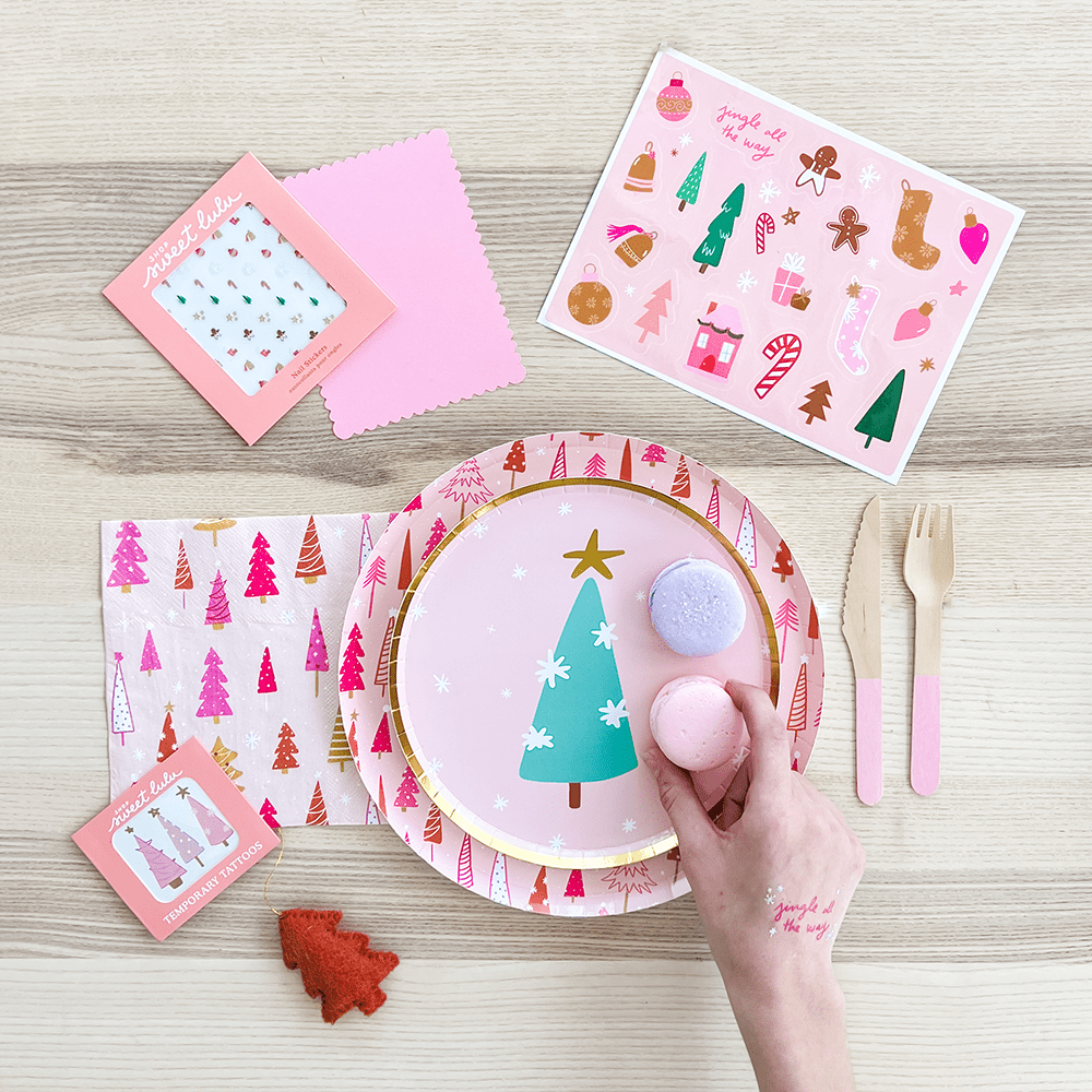 Jingle All the Way Temporary Tattoos, Shopsweetluluss