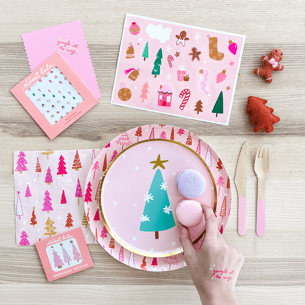 Jingle All the Way Dessert Plates, Shopsweetluluss
