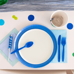 Shades Sapphire Dinner Plates