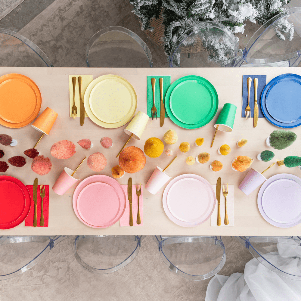 Shades Lemon Dinner Plates