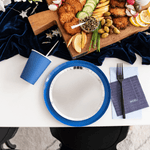 Shades Silver Dessert Plates