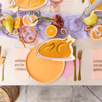 Shades Apricot Dinner Plates