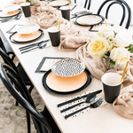 Shades Onyx Dinner Plates