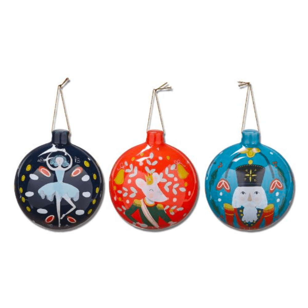 Nutcracker Ornaments - Set of 3 - Shopsweetluluss
