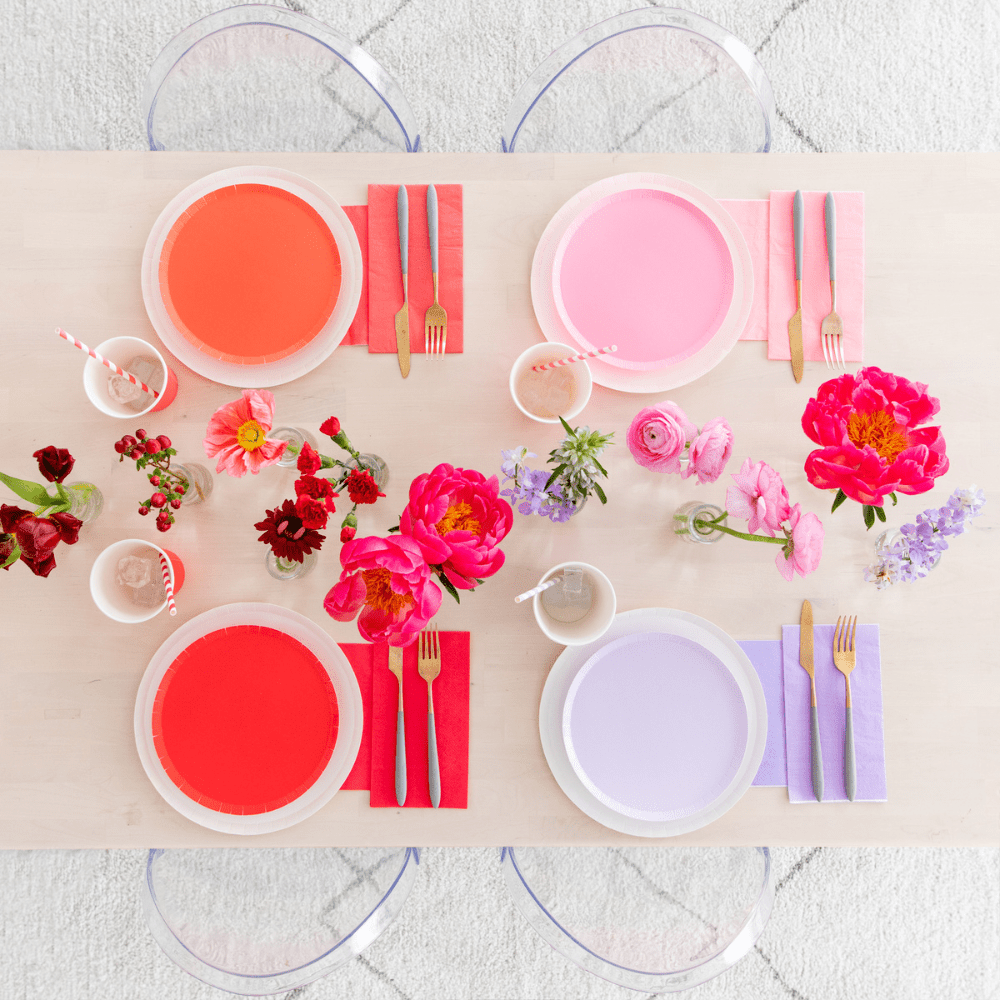 Shades Petal Dinner Plates - Shopsweetluluss