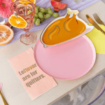 Shades Amaranth Dinner Plates - Shopsweetluluss