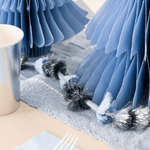 Wedgewood Fabric Tassel Garland