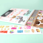 Sweet Shop Sticker Scene Card, Shopsweetluluss