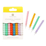 Colorful Bobble Cake and Dessert Candles