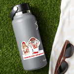 Taylor and Travis Super Bowl End Game Sticker