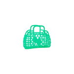 Retro Basket Jelly Bag, Green - Mini, Shopsweetluluss