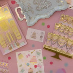 Let Them Eat Cake Sticker Set
