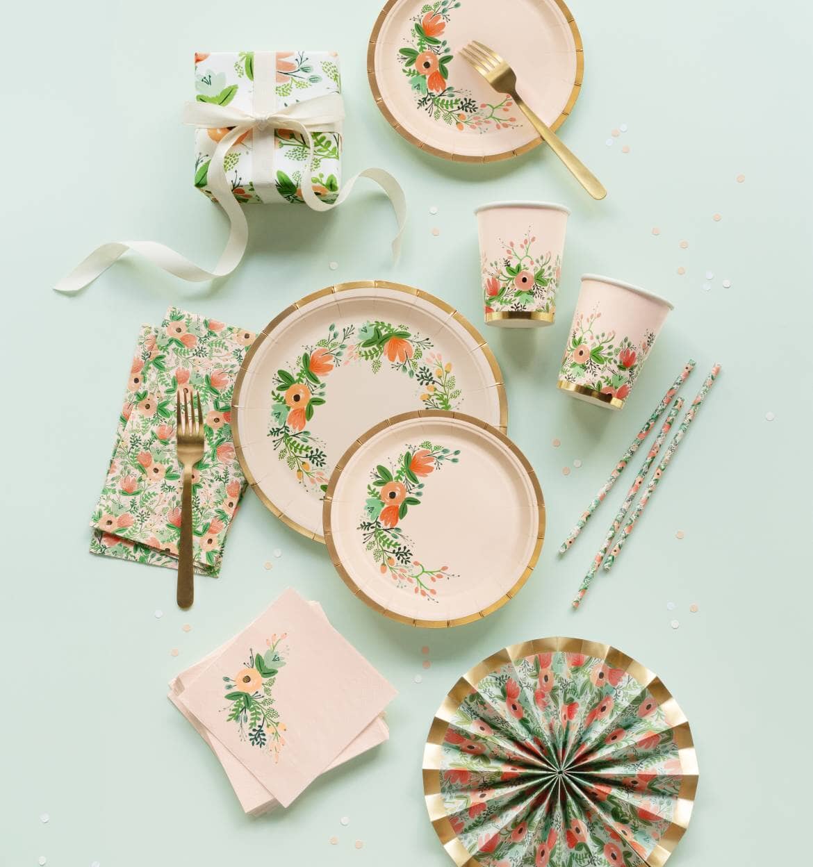 Floral Party Tablescape Jollity & Co