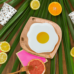 Yolks on You Dinner Plates from Jollity & Co