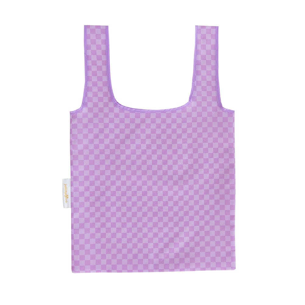 Check It! Purple Posse Nylon Tote