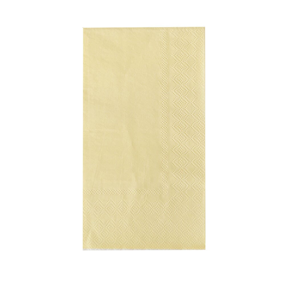 Shades Lemon Guest Napkins