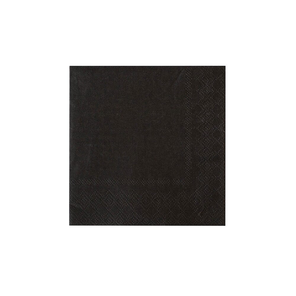 Shades Onyx Cocktail Napkins