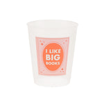 Book Club "I Like Big Books" Flex Cups