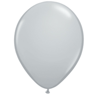 Latex Balloon, Gray - Shopsweetluluss