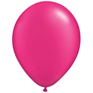 Latex Balloon, Magenta Pearl - Shopsweetluluss