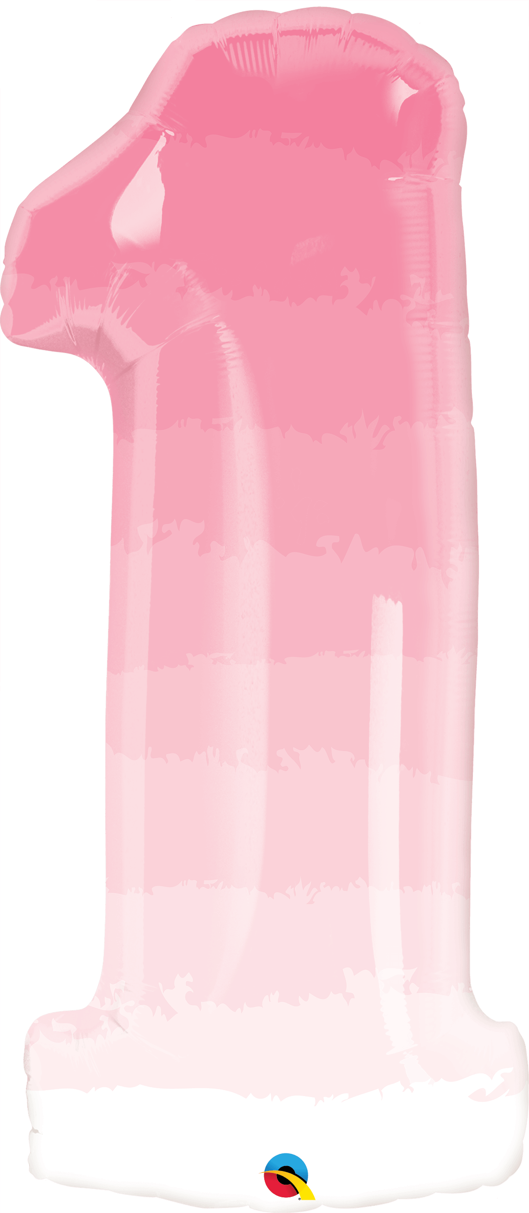 Ombre Number 1 Balloon