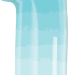 Ombre Number 1 Balloon