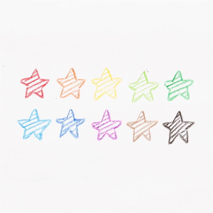 Yummy Yummy Scented Twist-Up Crayons - Set of 10