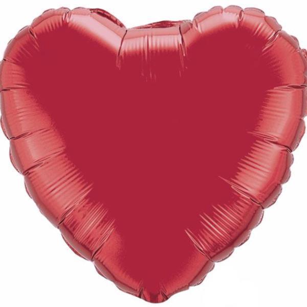18" Red Foil Heart Balloon available at Shopsweetluluss